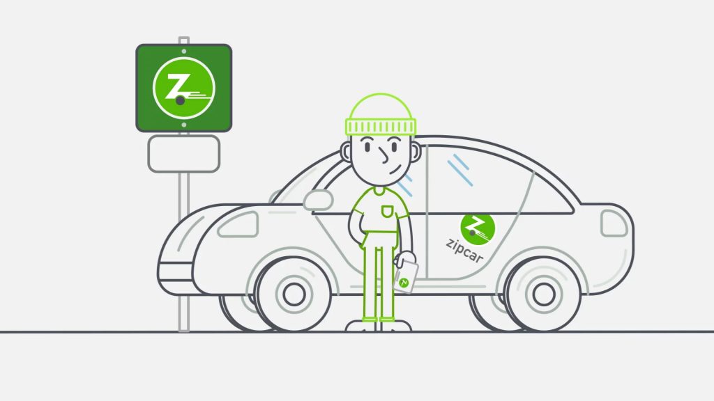 Our Work - ZIPCAR: Car Sharing for Errands & Adventures